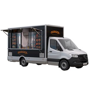 3D Sprinter Food Truck