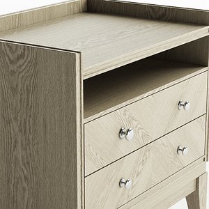 3D bedside table konvert rooma model