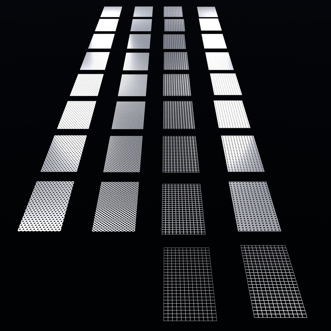 Perforated panels with square shape hole pack 25K04 3D model https://p.turbosquid.com/ts-thumb/NE/vSh2jG/N5/2025k00406/jpg/1767004957/1920x1080/fit_q87/6e64aacab676f904953e610d74a13315ce27aef9/2025k00406.jpg