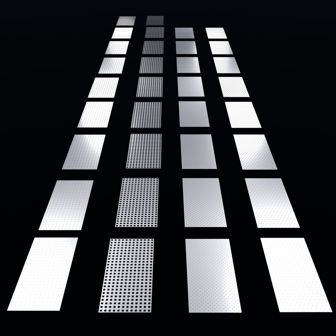 Perforated panels with square shape hole pack 25K04 3D model https://p.turbosquid.com/ts-thumb/NE/vSh2jG/a6/2025k00405/jpg/1767004954/1920x1080/fit_q87/74a4adbf5ae970b3620e7ff11b595370249323fa/2025k00405.jpg