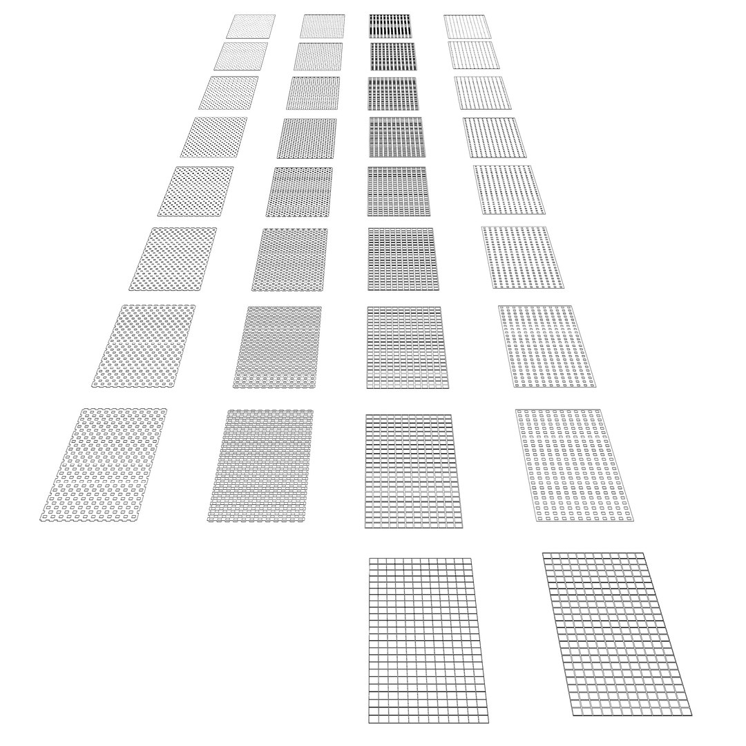 Perforated panels with square shape hole pack 25K04 3D model https://p.turbosquid.com/ts-thumb/NE/vSh2jG/h3/2025k004wf06/jpg/1767004958/1920x1080/fit_q87/74654838bcce861ffc7b7f4f59ccdb2aa32c1ea6/2025k004wf06.jpg