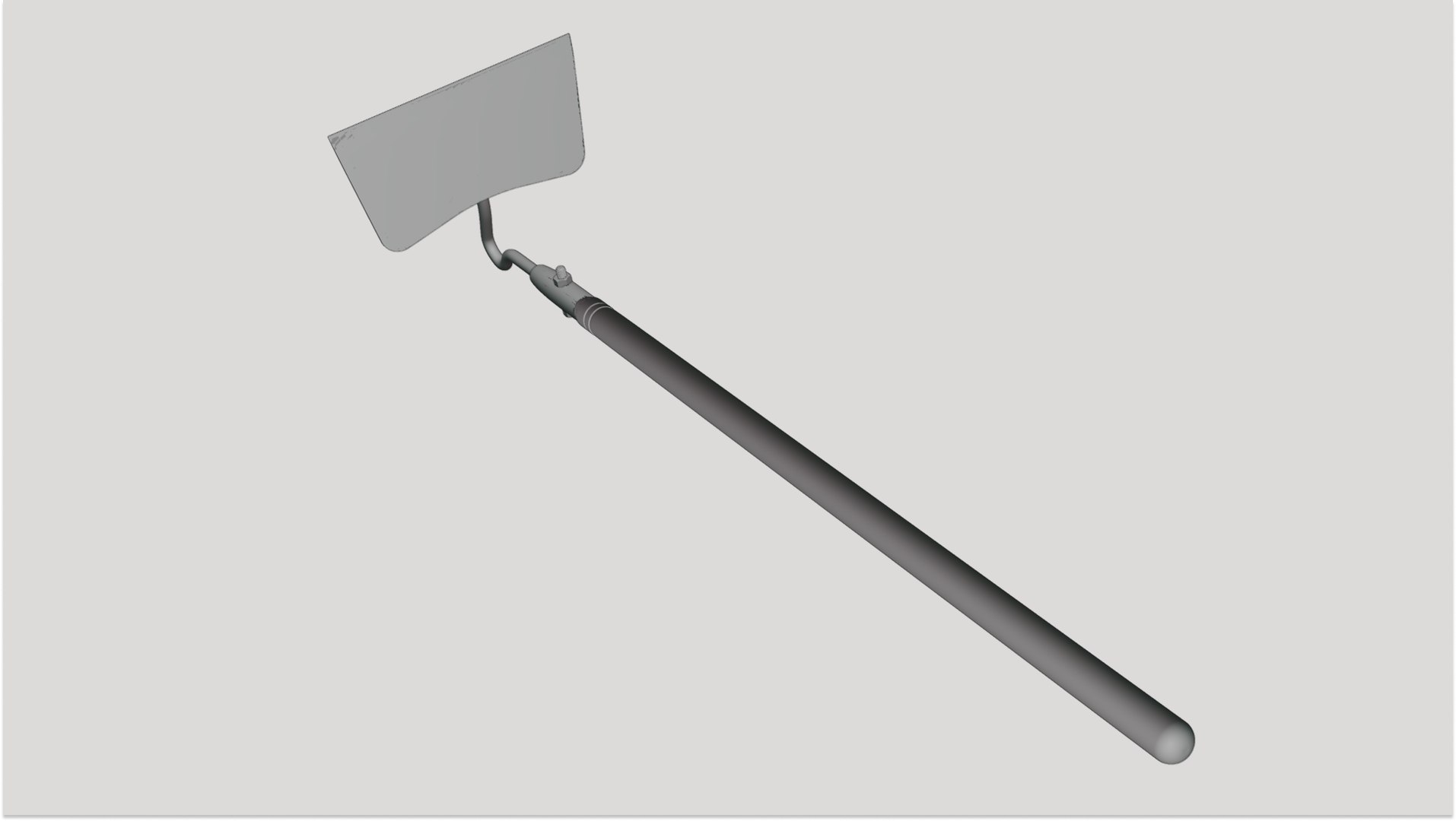 3D Long Handled Hoe - Geometry Only No Textures No Materials https://p.turbosquid.com/ts-thumb/NE/xUphOs/Ej/productshots4/jpg/1786213387/1920x1080/fit_q87/7e3629be371115950807da76b4e9bfd2d3c5ccd1/productshots4.jpg