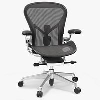 Herman Miller Aeron Ergonomic Office Chair Black