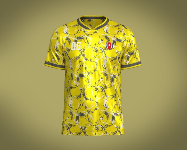 Evolve Yellow Football Jersey, Yellow Jersey