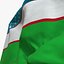 Realistic Animated Flag - Microtexture Rigged - Put your own texture - Def Uzbekistan