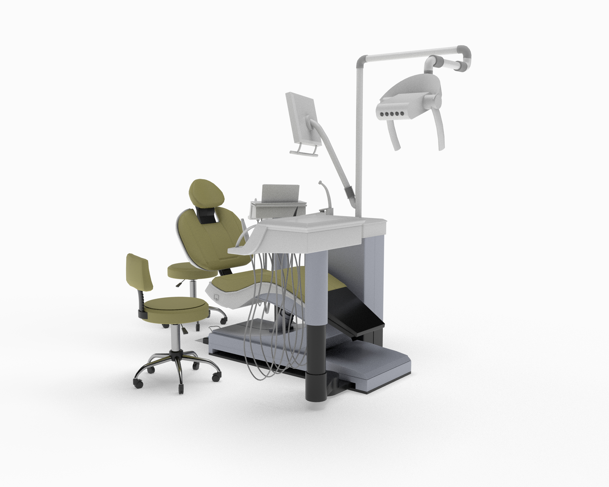 Dental chair sirona model TurboSquid 1390151