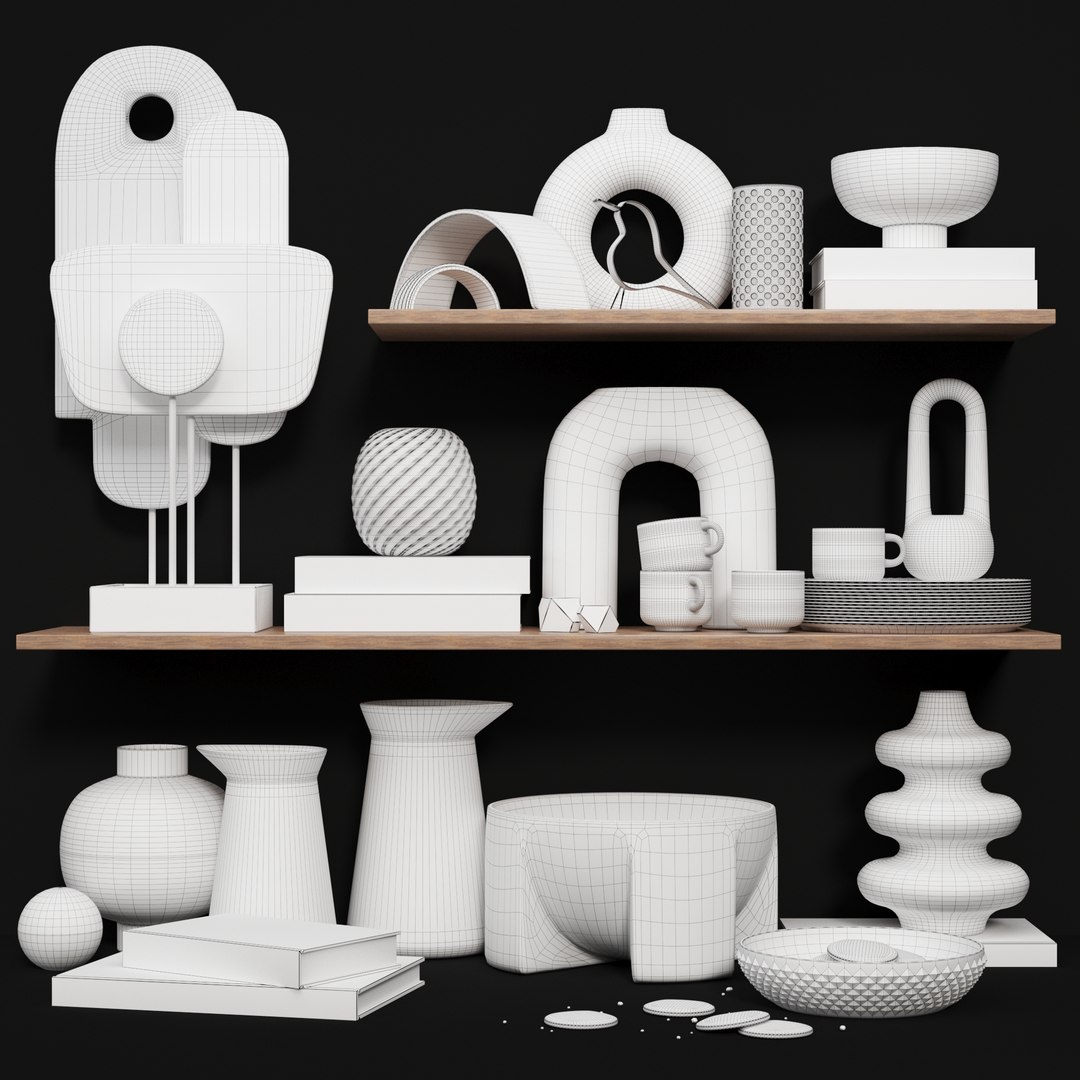 decorative set 07 3D model https://p.turbosquid.com/ts-thumb/NF/AbKrIS/E1/preview02/jpg/1680365730/1920x1080/fit_q87/3e6c8f016a92f61f06fcd662c6f9d2f533de7bc0/preview02.jpg