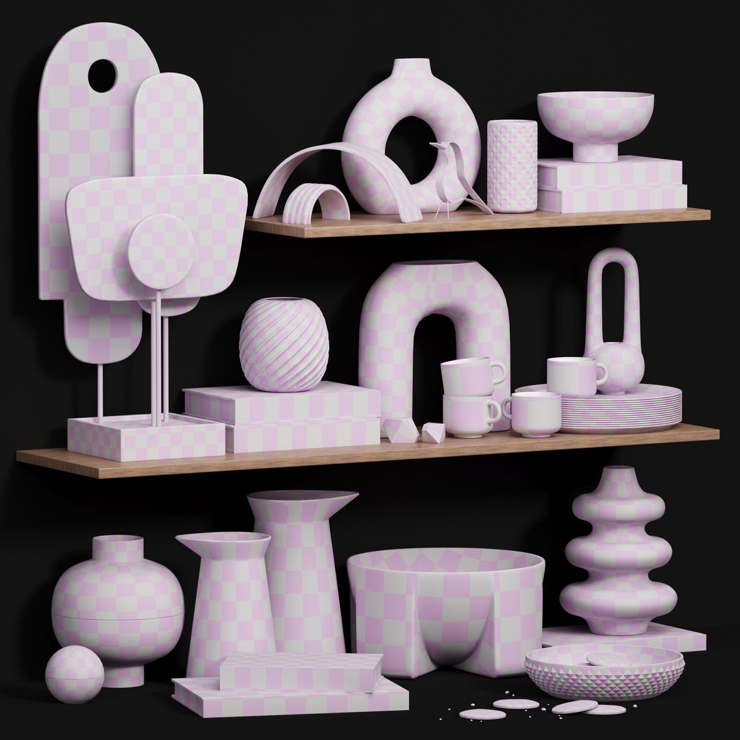 decorative set 07 3D model https://p.turbosquid.com/ts-thumb/NF/AbKrIS/Ie/preview06/jpg/1680365600/1920x1080/fit_q87/5210401a0459a589b7004c2dae1225a32db36eb5/preview06.jpg