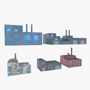 3D Industrial Buildings