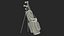 Golf Bag with Clubs