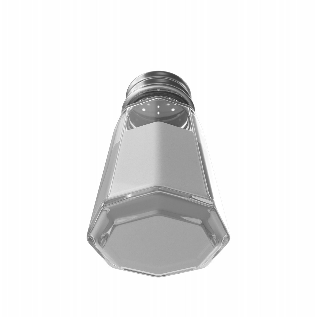3D Salt Shaker model - TurboSquid 1857216