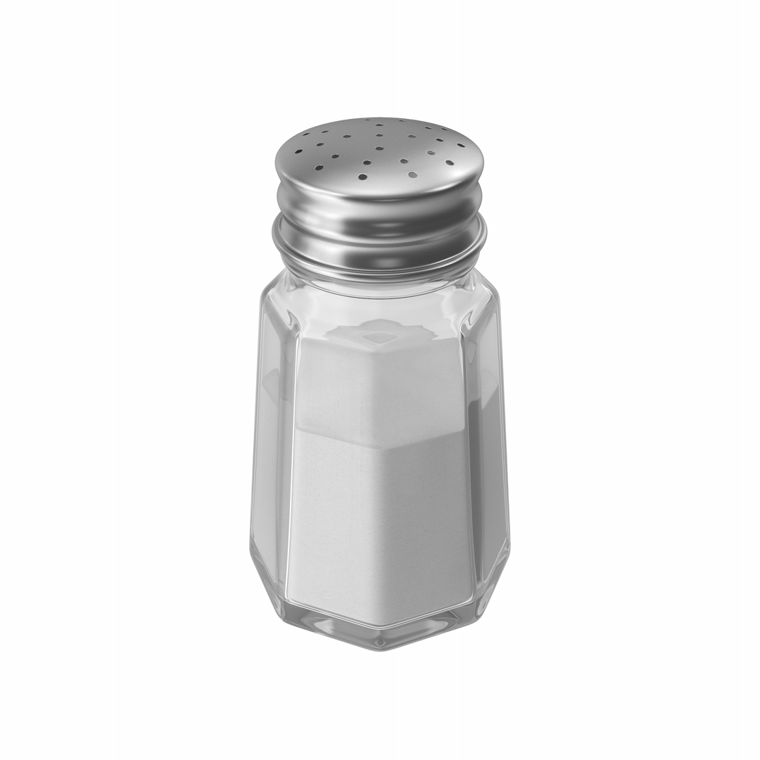 3D Salt Shaker model - TurboSquid 1857216