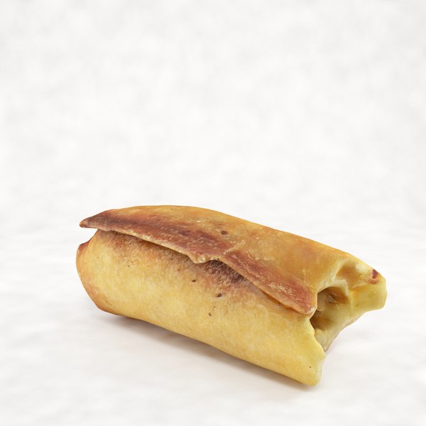 3d spring roll springroll model