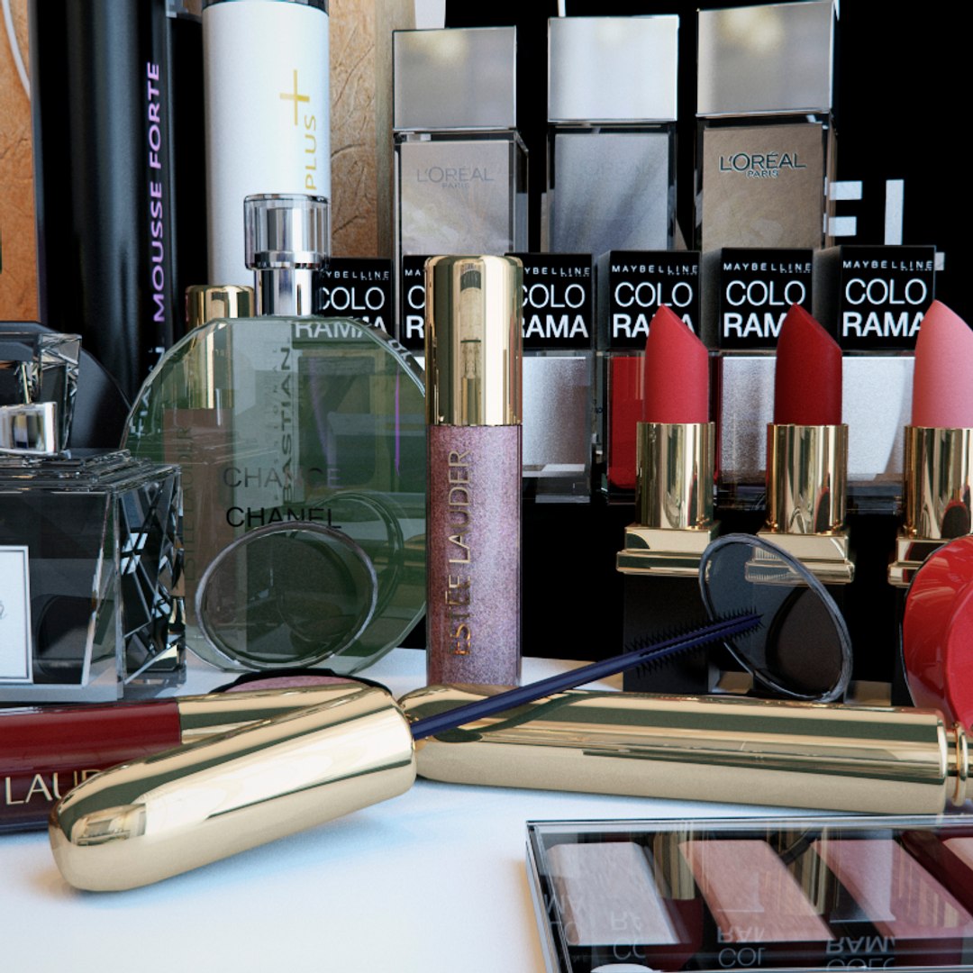 3d Cosmetics Set