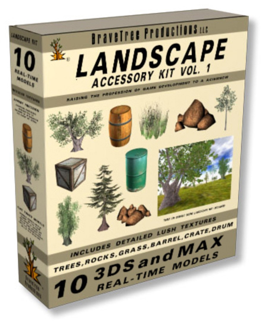 Trees Landscapes 3d Model Trees Landscapes 3d Model