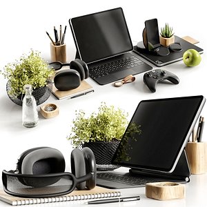 Workspace green apple