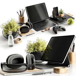 Workspace green apple