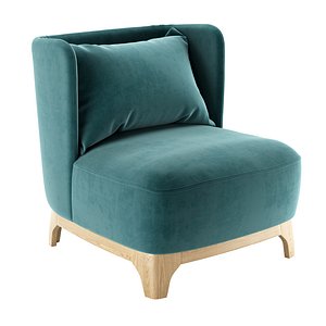 3D Armchair Alma Sits model