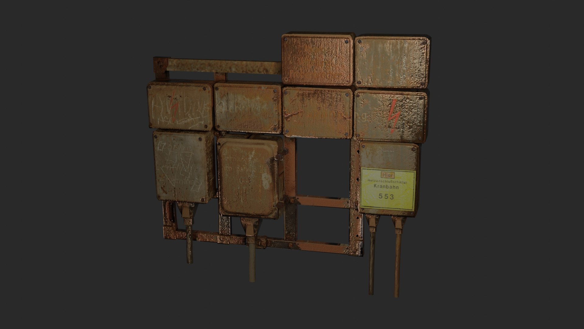 3D Fuse Box Asset Pack - TurboSquid 1789189