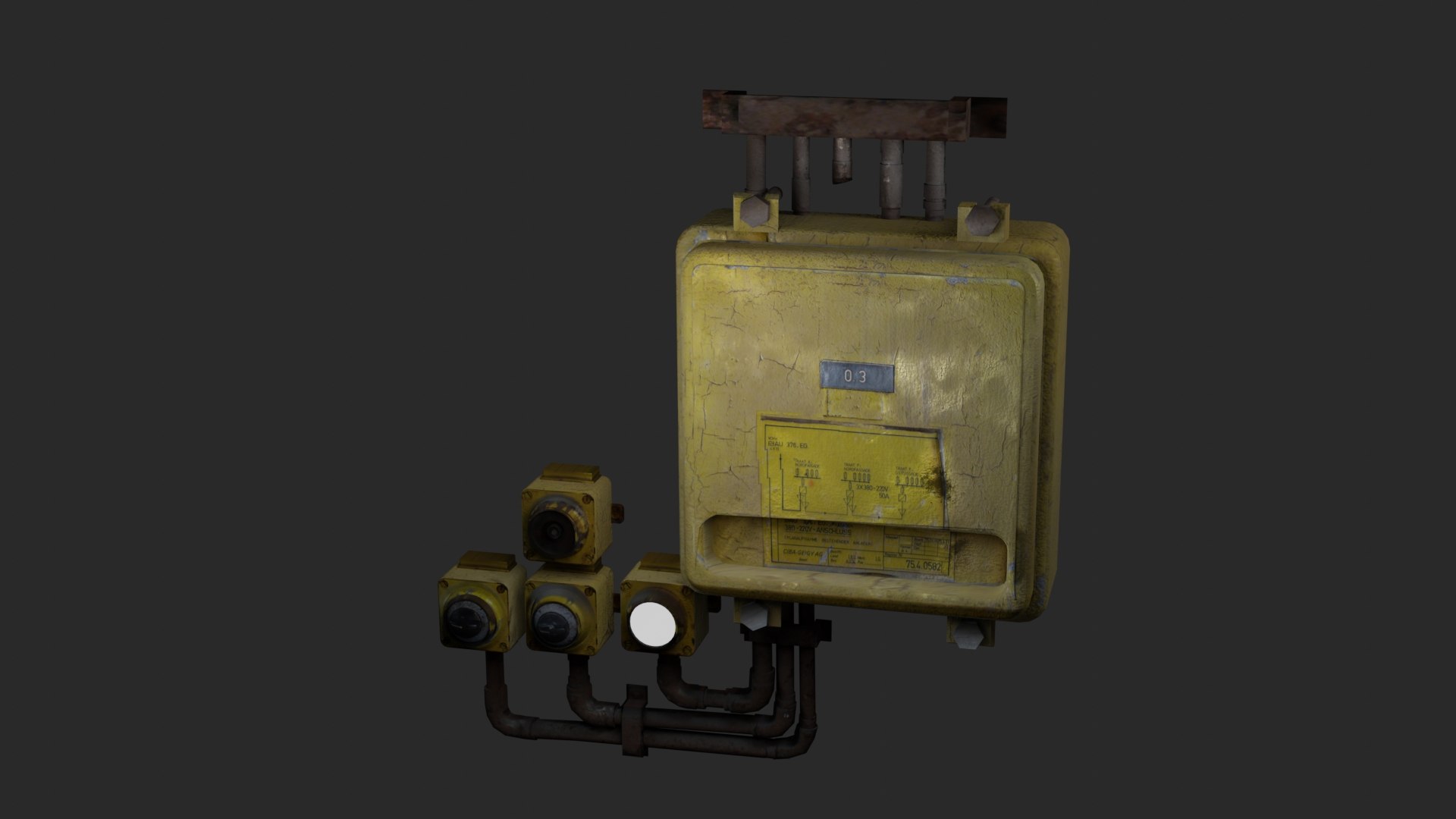 3D Fuse Box Asset Pack - TurboSquid 1789189