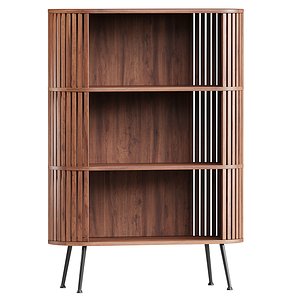 3D bookcase 015 model