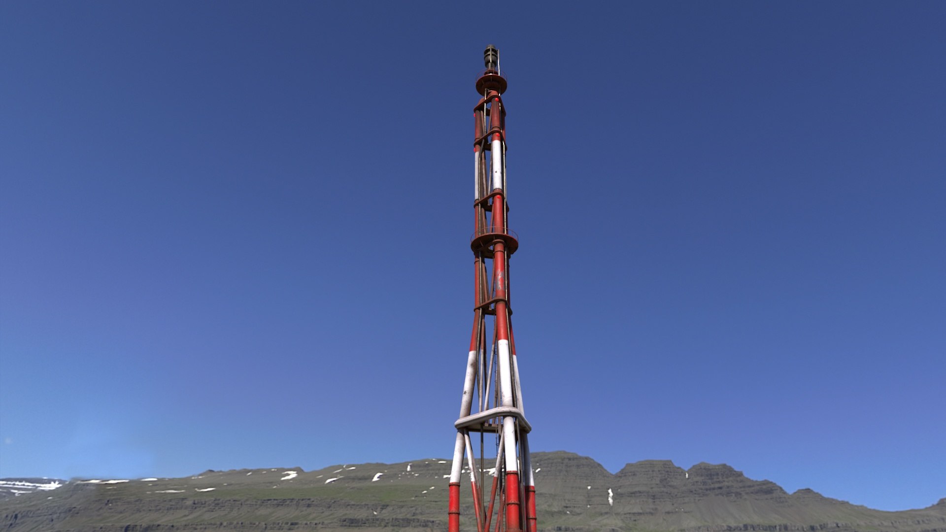 Industrial Flare Stack 3D - TurboSquid 2432651