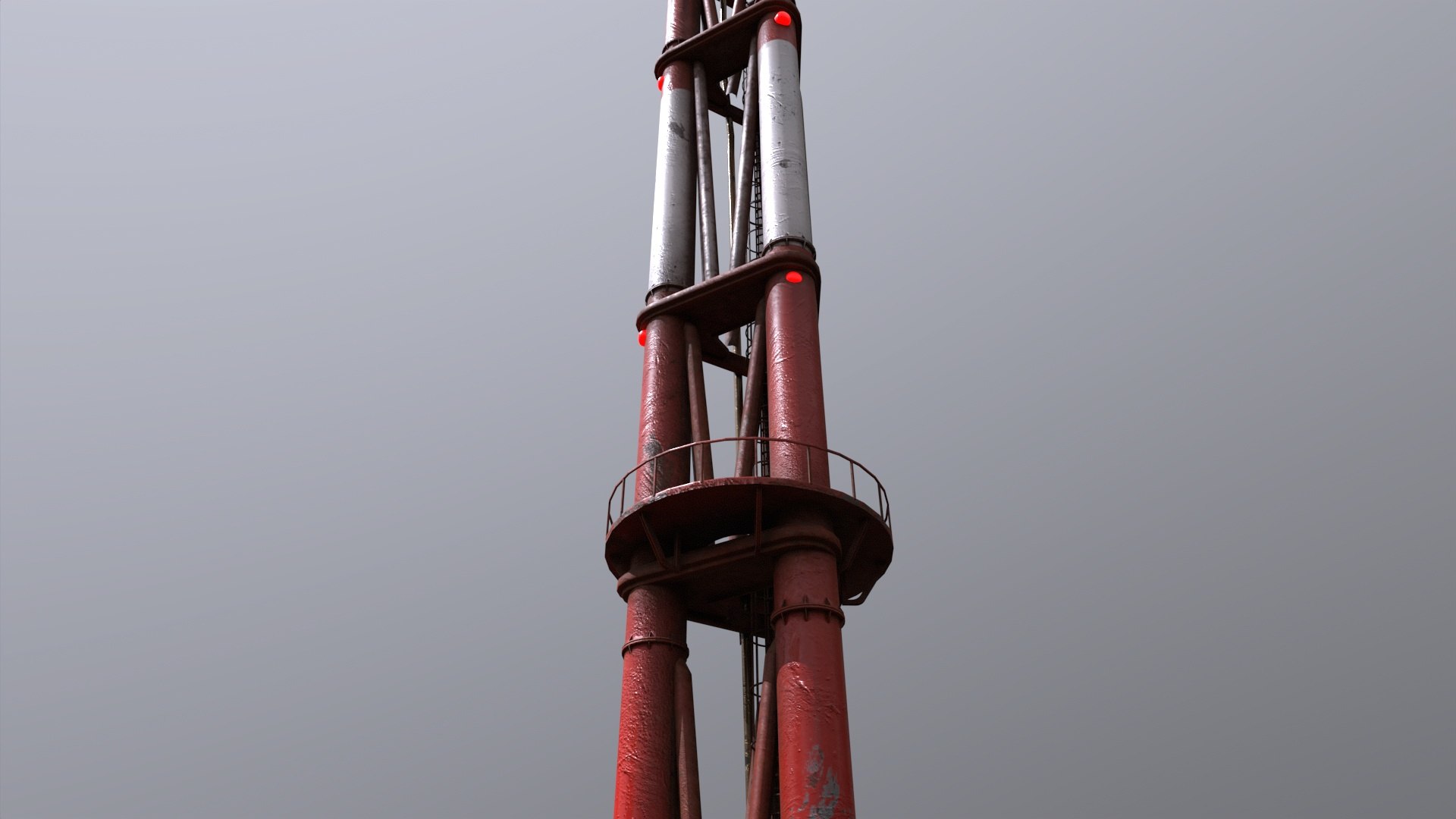 Industrial Flare Stack 3D - TurboSquid 2432651