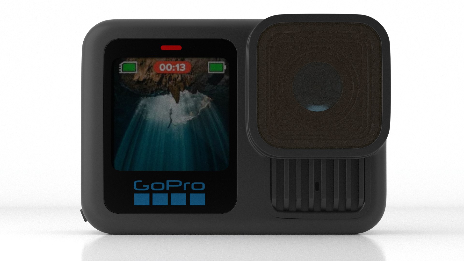 Action Camera GoPro HERO13 Black Creat 3D Modelor Edition 3D Model ...
