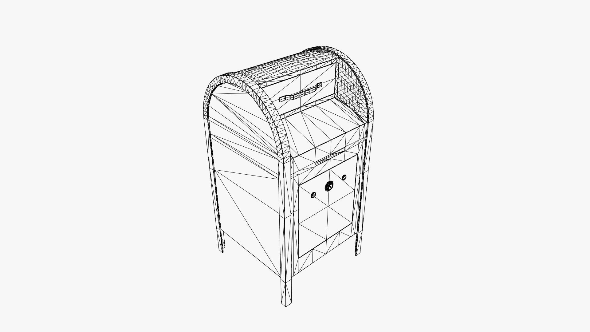 Mail Box 3D Model - TurboSquid 2288677
