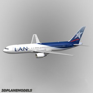 maya b767-300 lan chile airlines