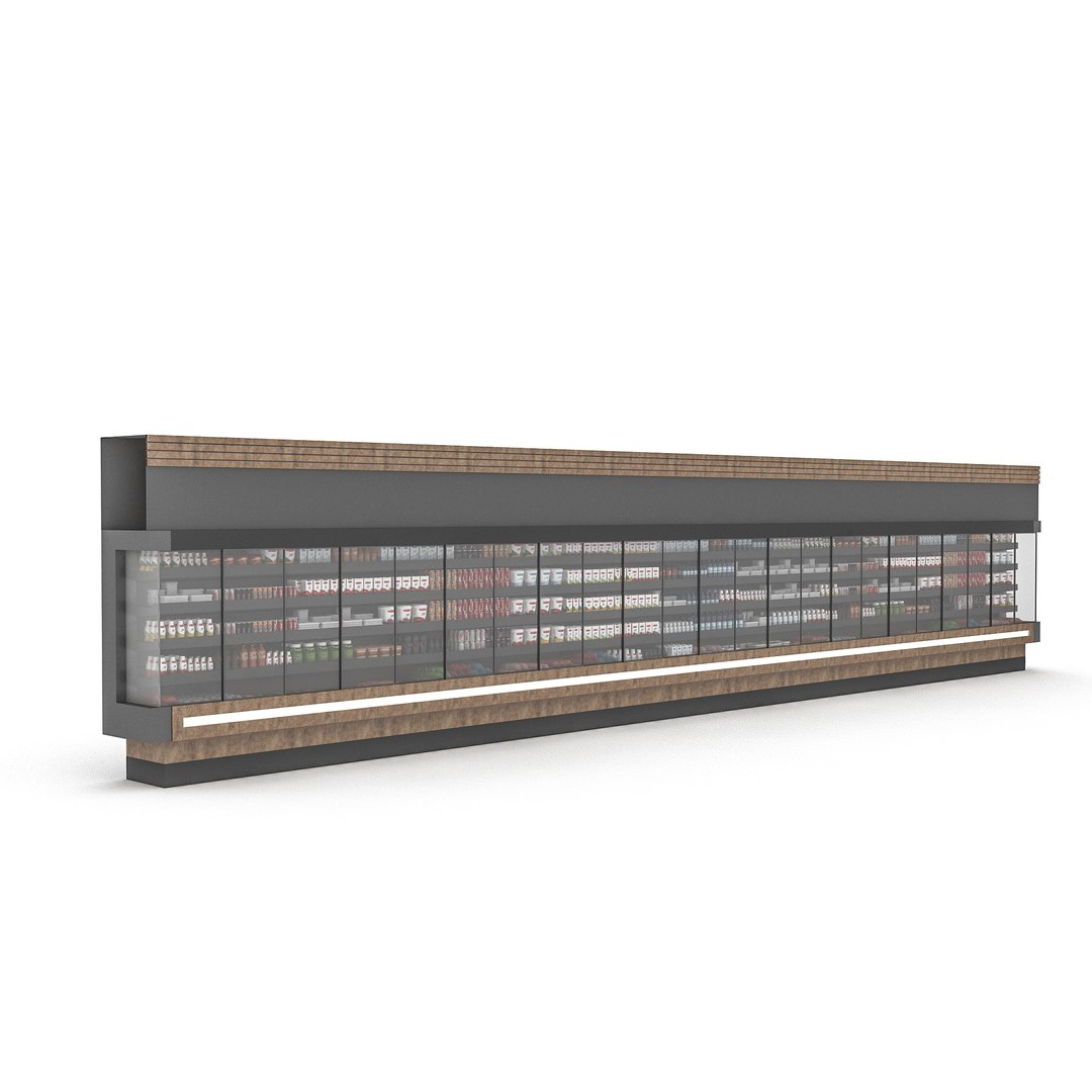 3D Market Breakfast Section - TurboSquid 1800853