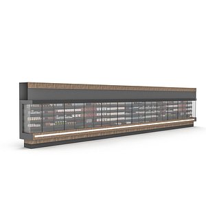 3D market breakfast section