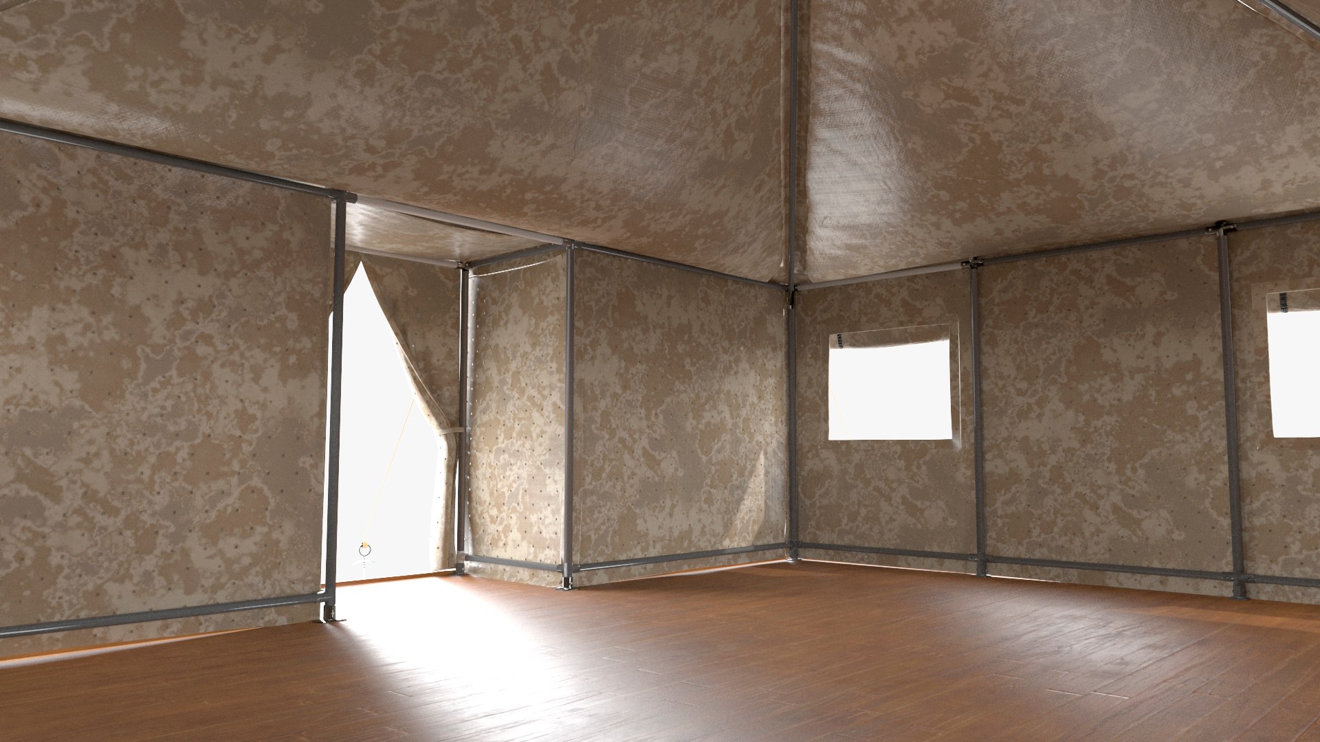 Military Command Tent 3D - TurboSquid 2402539