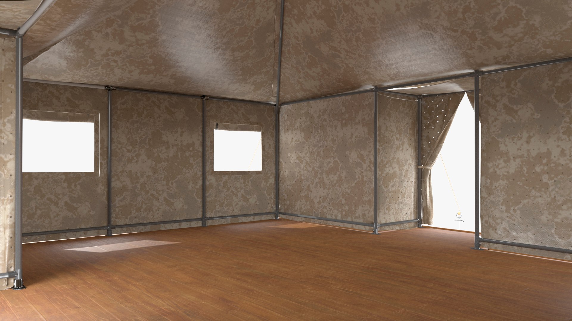 Military Command Tent 3D - TurboSquid 2402539