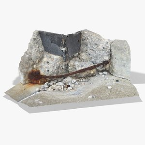 Broken Concrete Corner