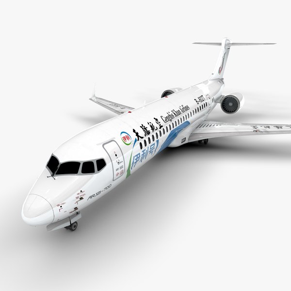 Genghis Khan Airlines B-602T COMAC ARJ21-700 L1958 3D 모델 - TurboSquid ...