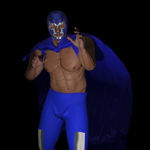 Blue Demon 3D model