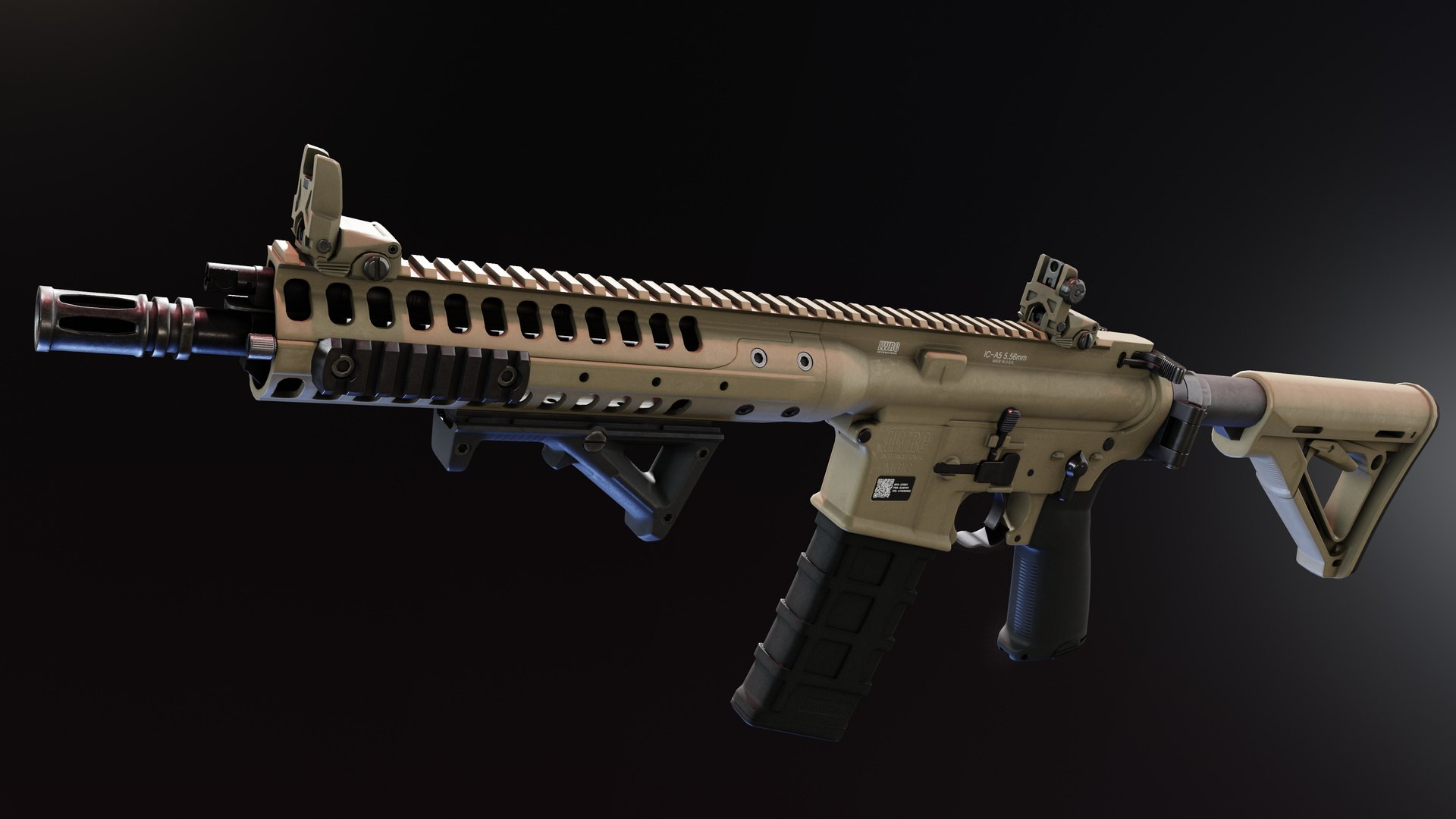 LWRC M6IC 3D Model - TurboSquid 1953640