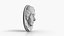 Old Woman Face Relief 1