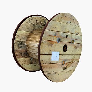 3d industrial cable reel