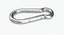 Steel Carabiner Clip