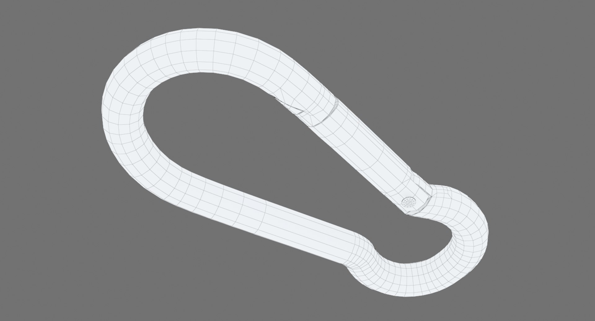 steel carabiner 3D model https://p.turbosquid.com/ts-thumb/NG/8l6vDw/9HI618Vj/carabiner_clip_wireframe05/png/1558625517/1920x1080/fit_q87/9eec3024b95ed597840272a60d2f627056a7a0d6/carabiner_clip_wireframe05.jpg