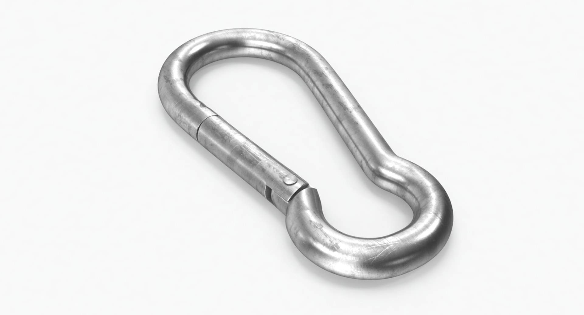 steel carabiner 3D model https://p.turbosquid.com/ts-thumb/NG/8l6vDw/uo0pT8yF/carabiner_clip_preview02/png/1558624905/1920x1080/fit_q87/1a3395188fb65c8ad2085bf17d5fa5b394bdbe1e/carabiner_clip_preview02.jpg