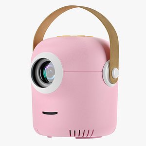 Mioji Projector Pink 3D model