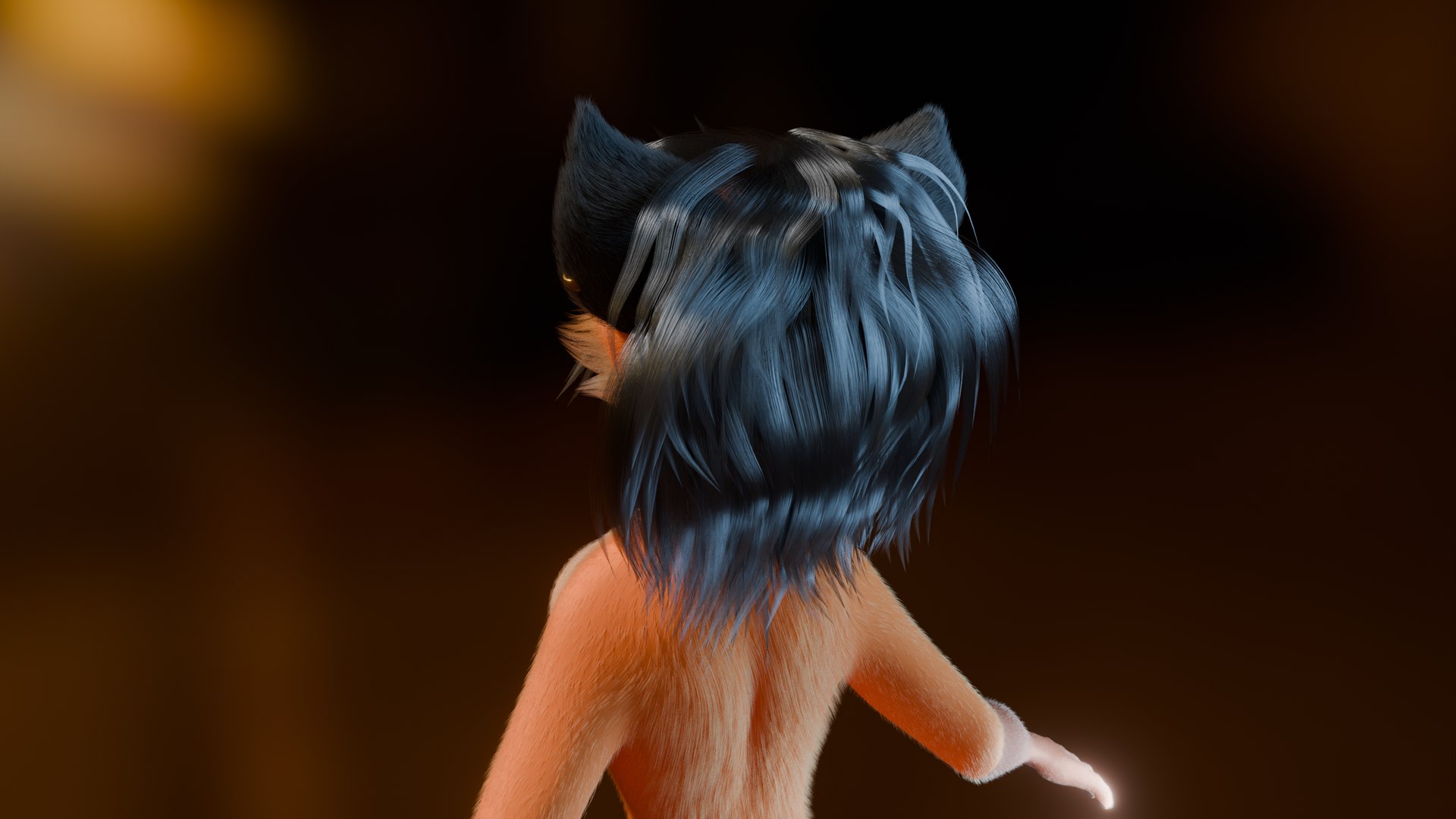 3D Luna Anthro Fox Model - TurboSquid 2293631