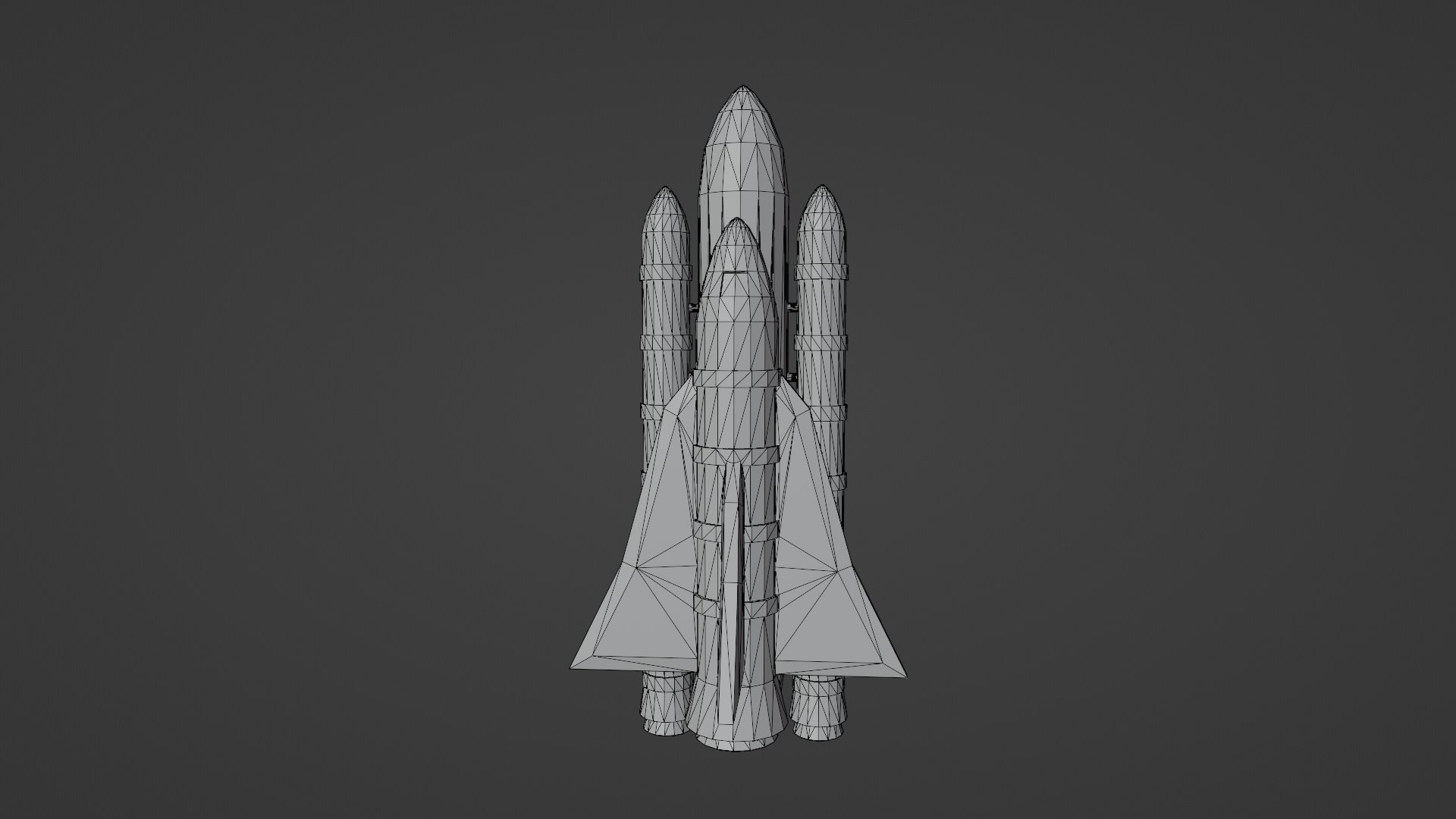 Low Poly Space Shuttle 3D Model - TurboSquid 2131480