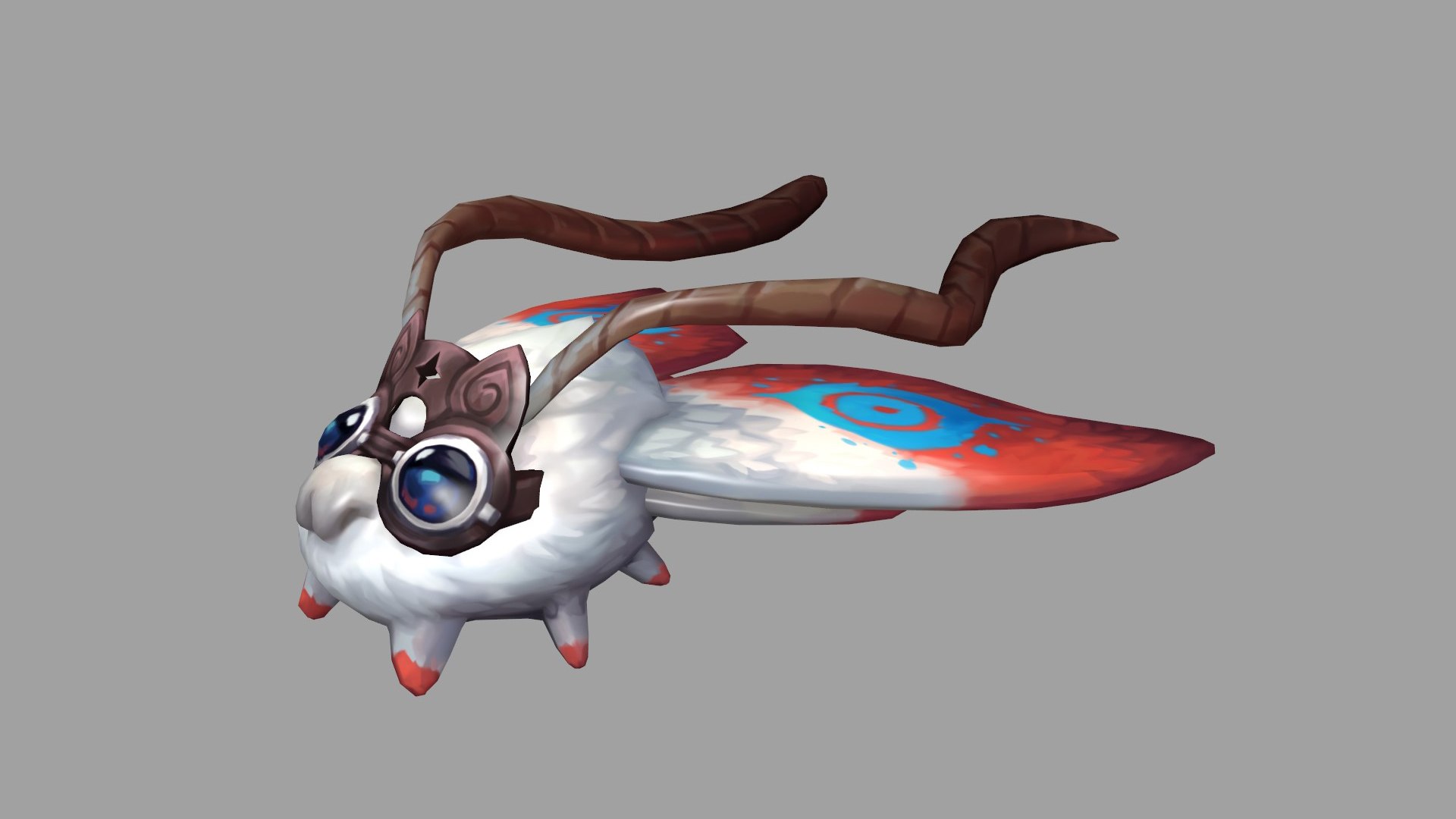 Abyss Moth Anim Rig 3D - TurboSquid 2218272