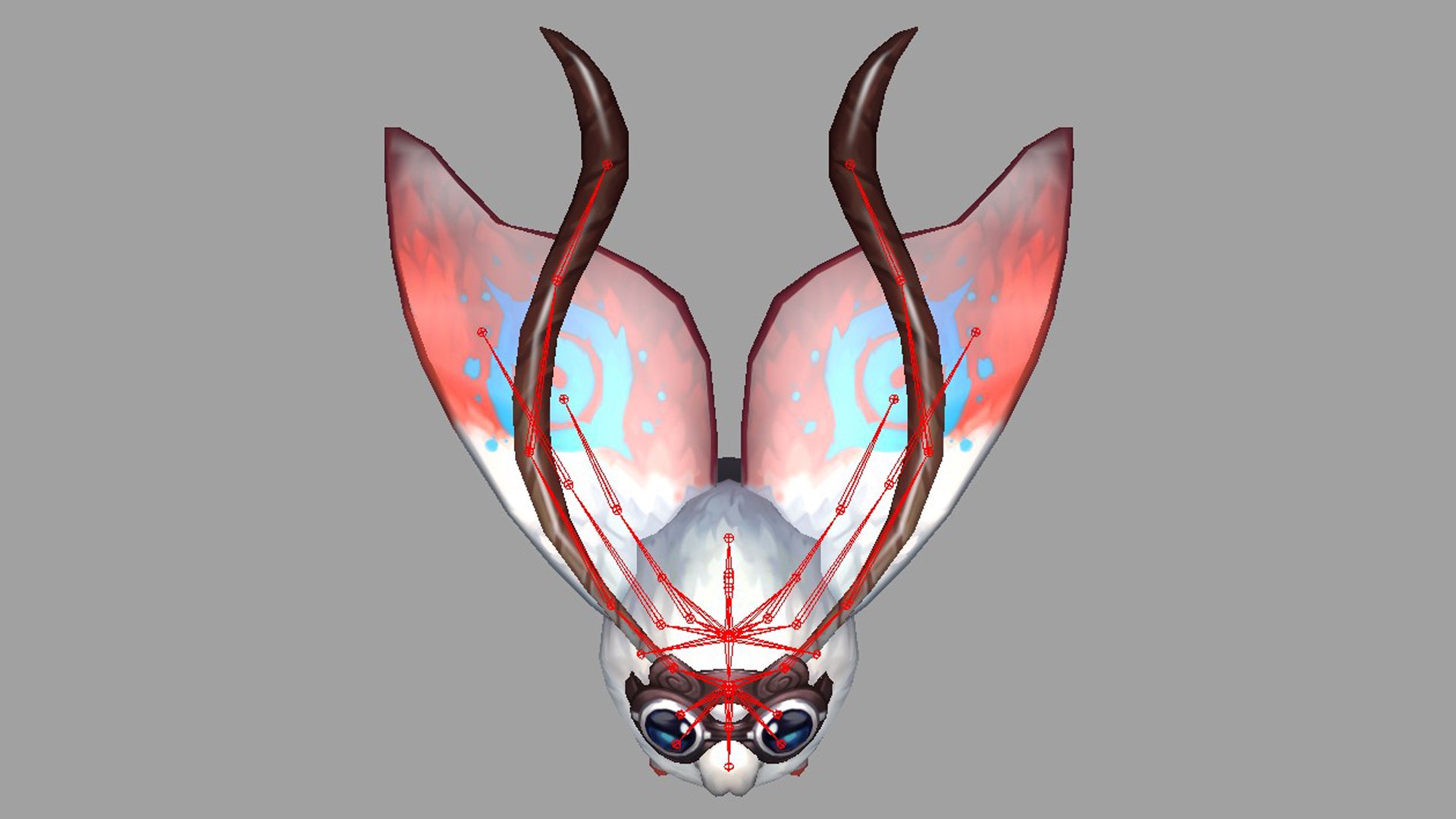 Abyss Moth Anim Rig 3D - TurboSquid 2218272