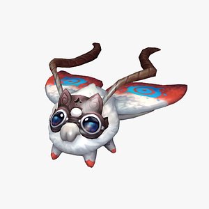 Abyss Moth Anim Rig 3D