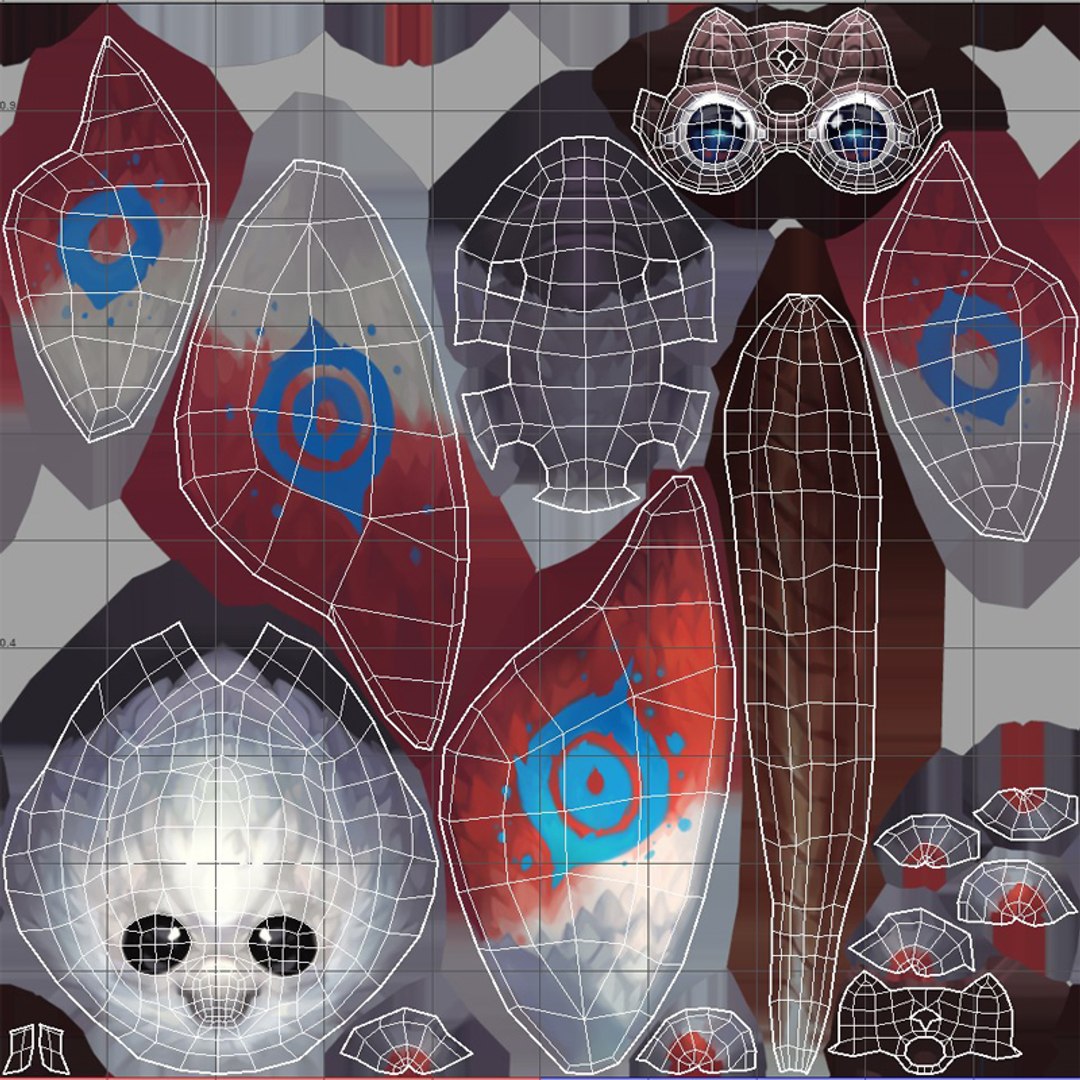Abyss Moth Anim Rig 3D - TurboSquid 2218272